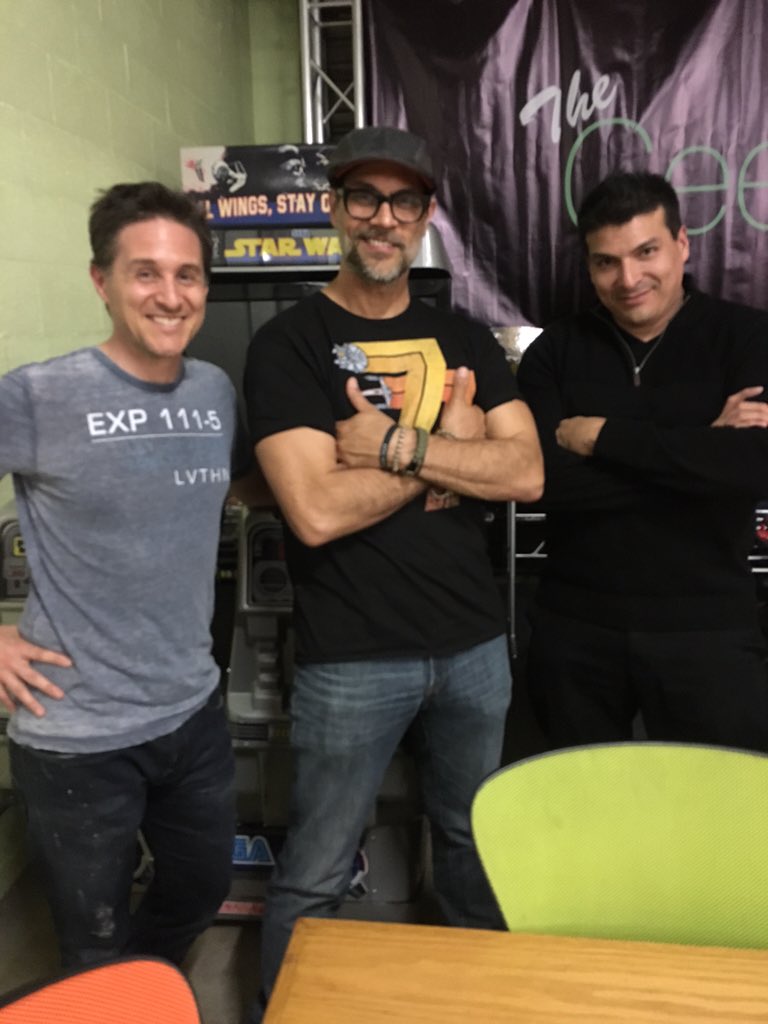 TheRochaSays's tweet image. Me and @YuriLowenthal had a great time talking w/ @ToddStashwick for the #CastofCharacters pod. Episode coming soon!