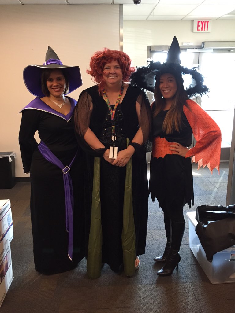 ABG_MSYCARES's tweet photo. Mrs. Heidi, Ms. Stacy &amp; Ms. Lin the 3 little witches 👻 #Halloweencontest @LindseyGordon17 @GoAvisBudget https://t.co/6YliREsmQ9