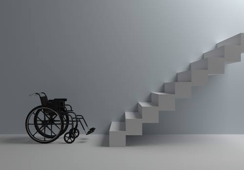 VoiceGhana's tweet photo. Being disabled should not mean being disqualified from having access to every aspect of life https://t.co/SpZTpJr2t1