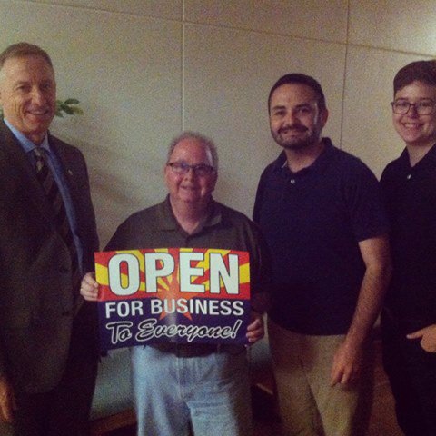 DM3AZ's tweet photo. 1 yr ago, I urged #Mesa @MayorGiles &amp; @dkavanaugh to support nondiscr for a @competitiveaz! #OpenAZ #FlashbackFriday https://t.co/QQdOT29JP6
