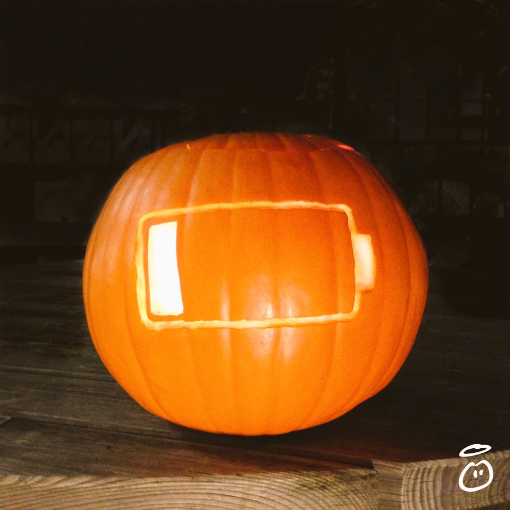 SamCuming's tweet image. Just found these floating around here on Twitter. 21st century Halloween. Really brings home what's important.