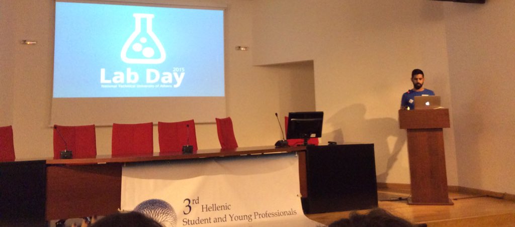 IEEE_NtuaSb's tweet photo. It's the 3rd Hellenic Student and Young Professionals Congress and of course #IEEENtuaSB couldn't miss it! #HSYP https://t.co/8i3dAYSrte