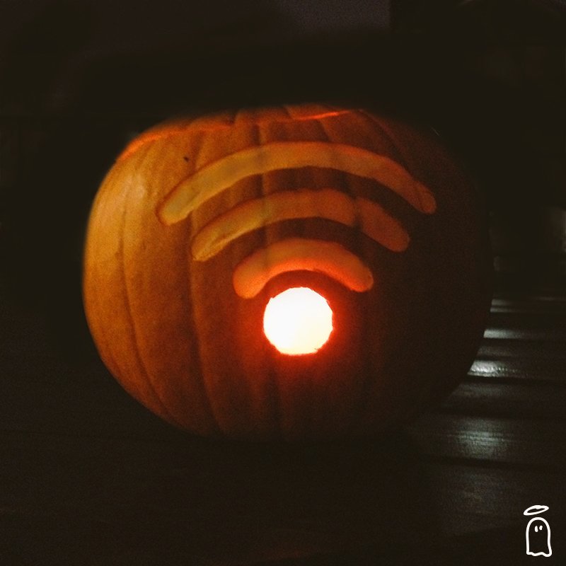 SamCuming's tweet image. Just found these floating around here on Twitter. 21st century Halloween. Really brings home what's important.