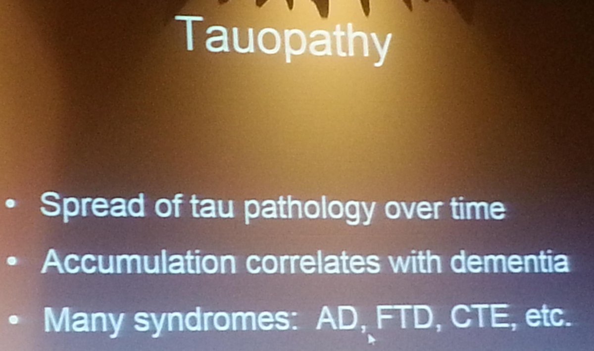 griz1's tweet photo. #Tau assoc w multiple #dementias, correl w cognitive deficits &amp; may spread thruout #brain @ACRMtweets #PIRR2015 https://t.co/48bBLrWsmQ