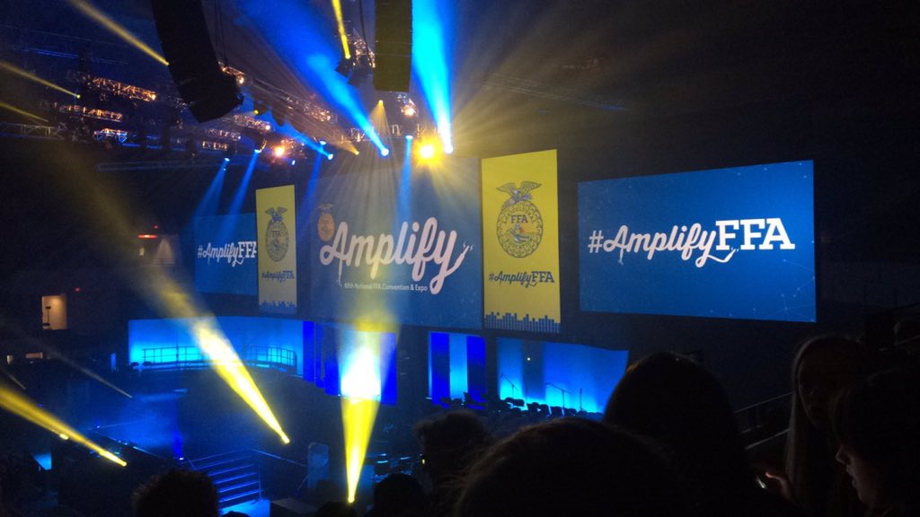 Oologah FFA loves convention! 💙💙 #AmplifyFFA