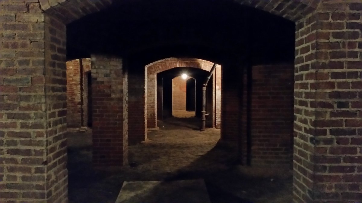 ninapelon's tweet photo. Toured the spooky haunted catacombs @IndyCM last night! #downtownindy bucket list no.6 https://t.co/5ofdu1vvxf https://t.co/KiBNRxGVnp
