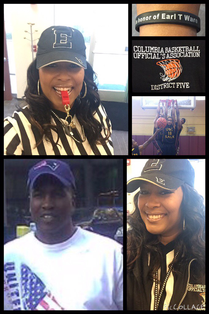 Representing my Dad who was a referee for 20 years! #gonebutneverforgotten