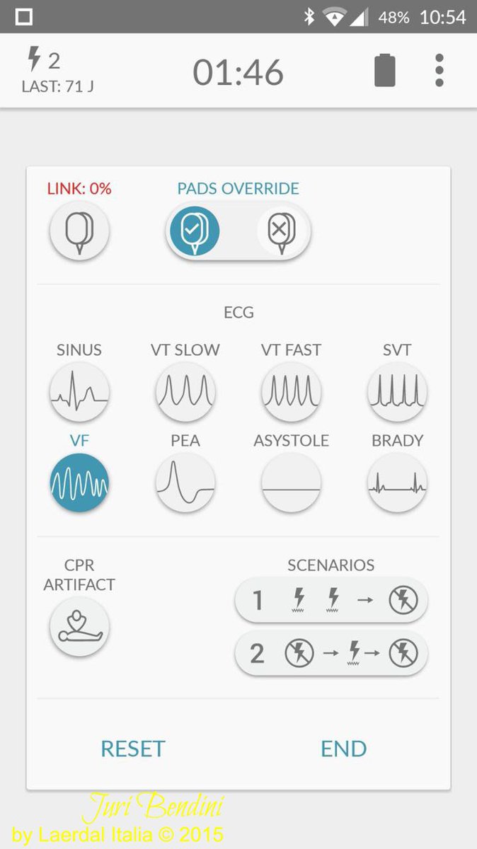 PecoraNera1's tweet photo. Playing with #ShockLink on #Android together with @SimoneProletti - #formazione #BLSD #RCP #defibrillazione #DAE https://t.co/eiWkSET7ZY