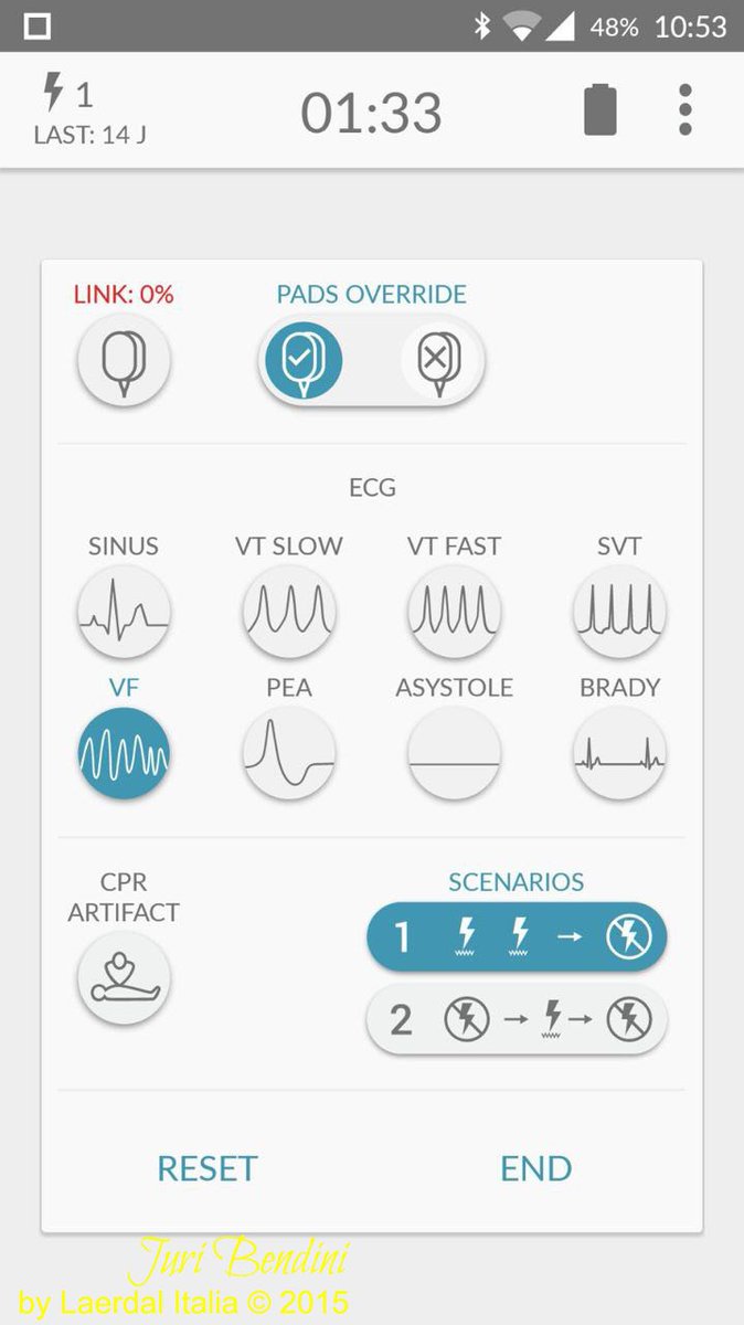 PecoraNera1's tweet photo. Playing with #ShockLink on #Android together with @SimoneProletti - #formazione #BLSD #RCP #defibrillazione #DAE https://t.co/eiWkSET7ZY
