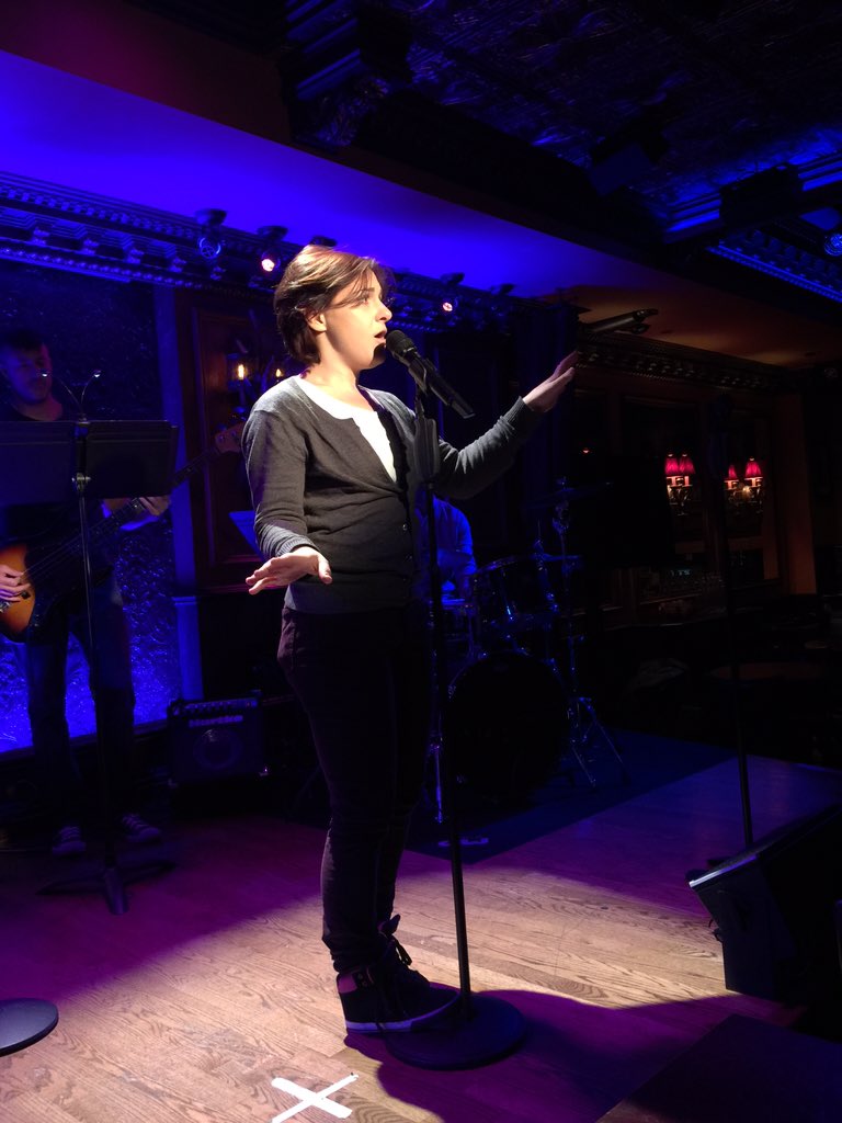 BroadwayGirlNYC's tweet image. #Soundchecking at @54Below with @thetonyawards winner @DaisyEagan! 🎃