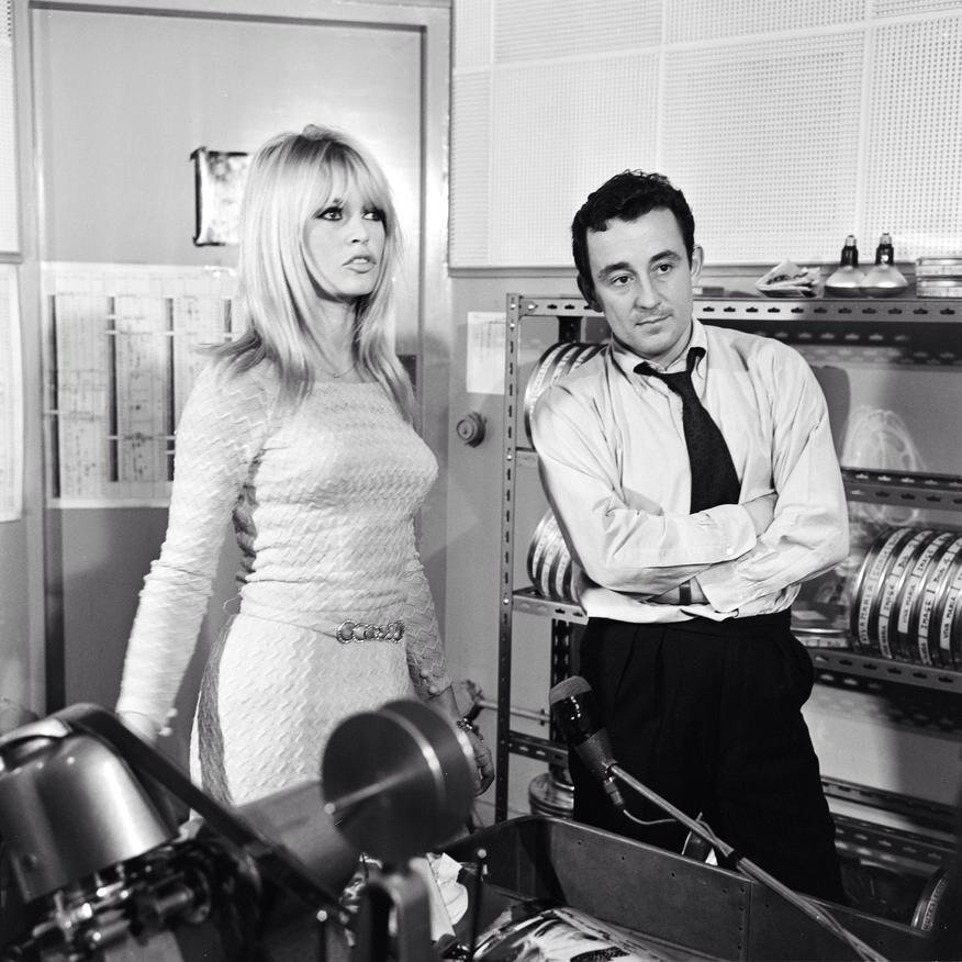 Happy birthday maestro Louis Malle. Here with Brigitte Bardot. 