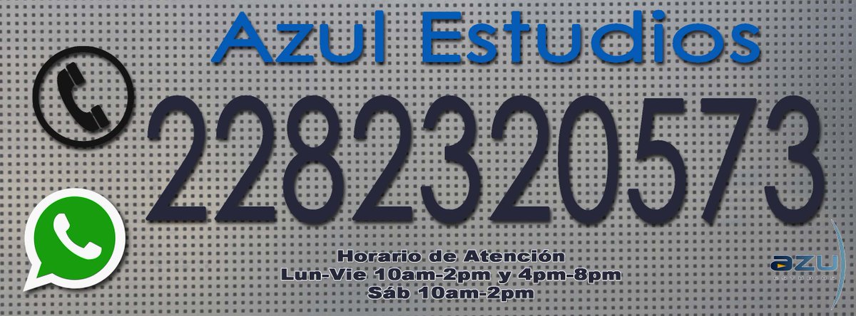 azulestudios's tweet photo. Ya nos pueden echar una llamadita o whats al teléfono de Azul Estudios para informes y cotizaciones. ¡EXCELENTE DÍA! https://t.co/OBmKaACasa
