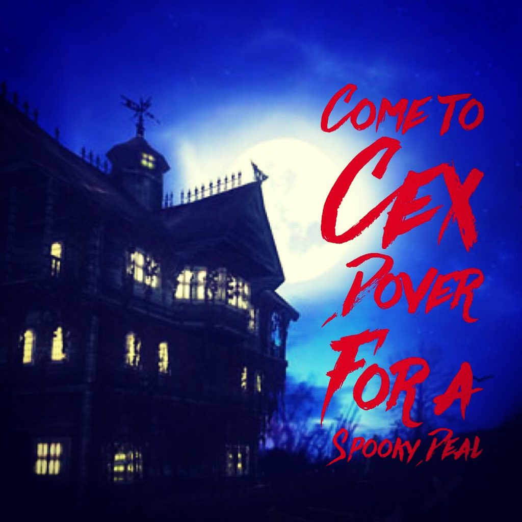 CEXDover's tweet photo. Spooky Deals @CEXDover #halloween #deals https://t.co/yjjIJyYOfq