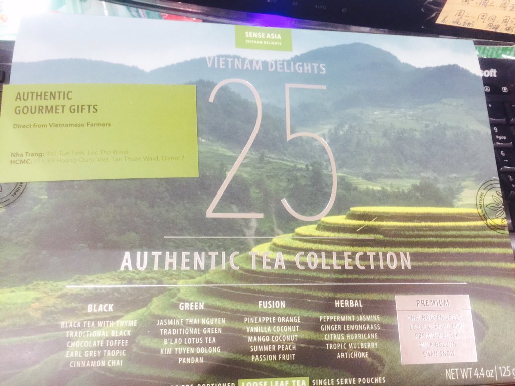 ningninh's tweet photo. The Sense asia tea smelt good, the packing is nice~It is nice that every bag shows Caffeine Level. @SenseAsia https://t.co/hduVARHicw