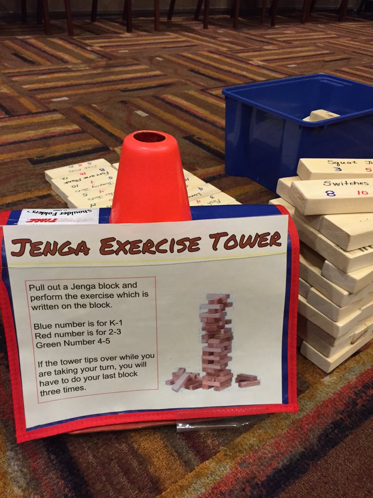LovePhyEd's tweet photo. Blown away by @pkroenin's creativity. No wonder she is the 2016 Midwest Elementary TOY #physed #whpe2015 https://t.co/yj3iP3RVzF
