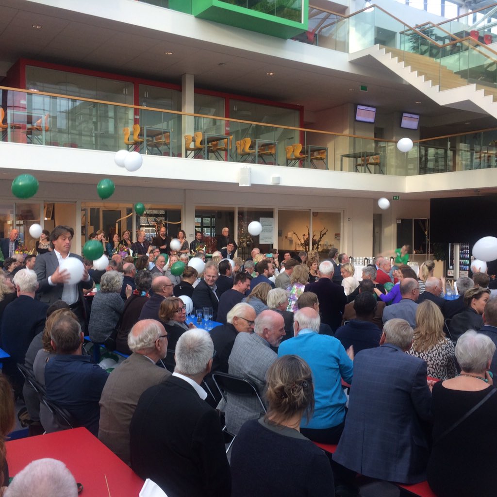 p_commandeur's tweet image. Opening #clusius begeleid door #boag