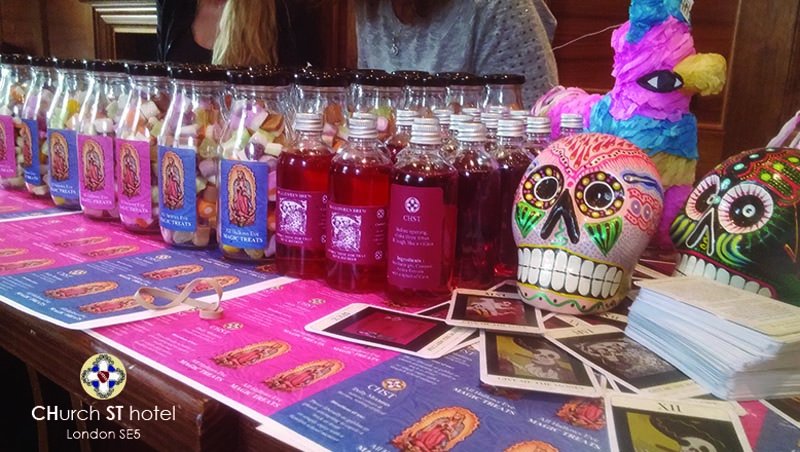 Getting ready for an unholy weekend at church street, treats, spells &amp; potions for all our guests! Happy Halloween!