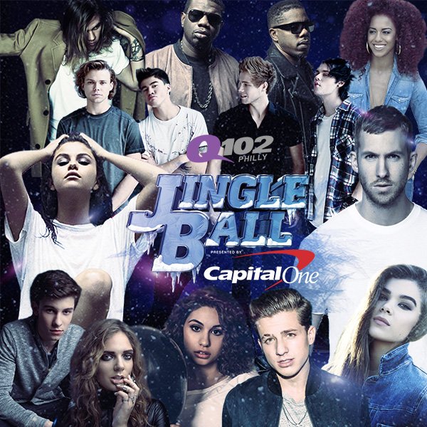 Q102Philly's tweet image. It's FRONT ROW FRIDAY! Tweet a pic of your "Front Row Face" &amp;amp; use #Q102JingleBall &amp;amp; #sweepsentry for a shot at tix!