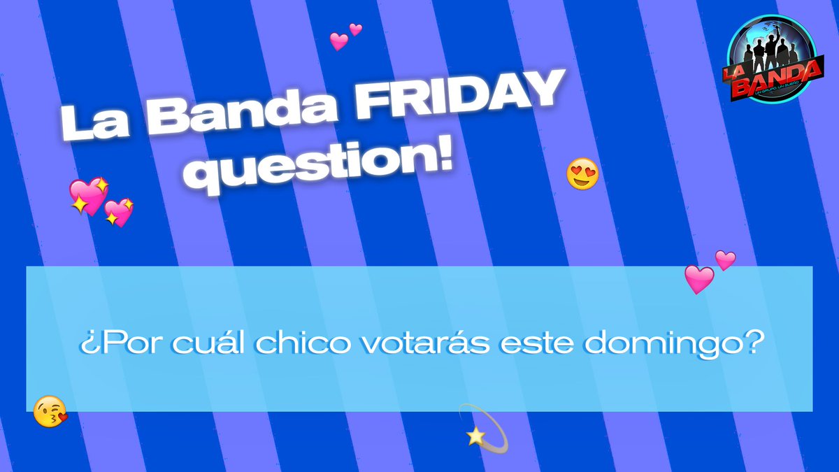 LatinAMAs2023's tweet photo. Do you already know who you'll be supporting this SUNDAY? #LaBandaLIVE 🙊 https://t.co/ltVfCIy7Dy