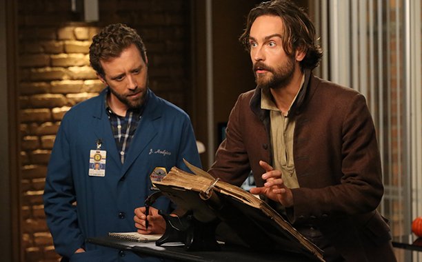 EW's tweet photo. Charlie Brown repeat beats #Bones, #SleepyHollow crossover: https://t.co/OOa6tEduCu #HollowBones https://t.co/sQBobO1kAZ