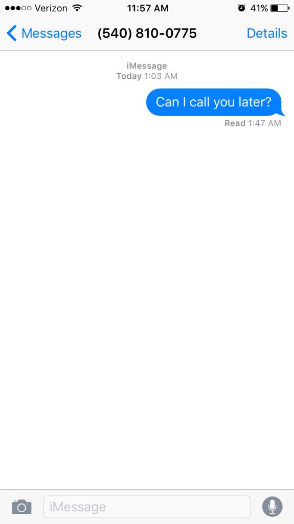 OhHeyKiln's tweet photo. When you stand up your cab driver then accidentally text him skrrrt https://t.co/cv6DLOHmQe