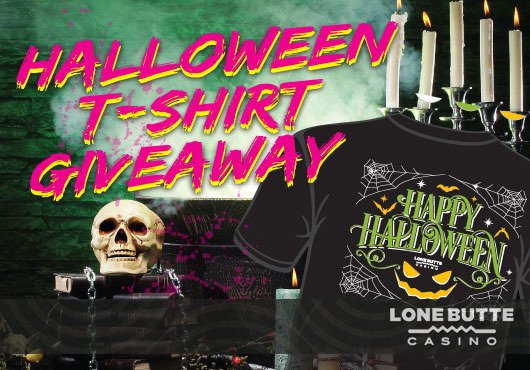 LBPokerRoom's tweet photo. Make sure you get your FREE Halloween tshirt tomorrow 7am-11pm #azhalloween https://t.co/yhiGTWqGdp
