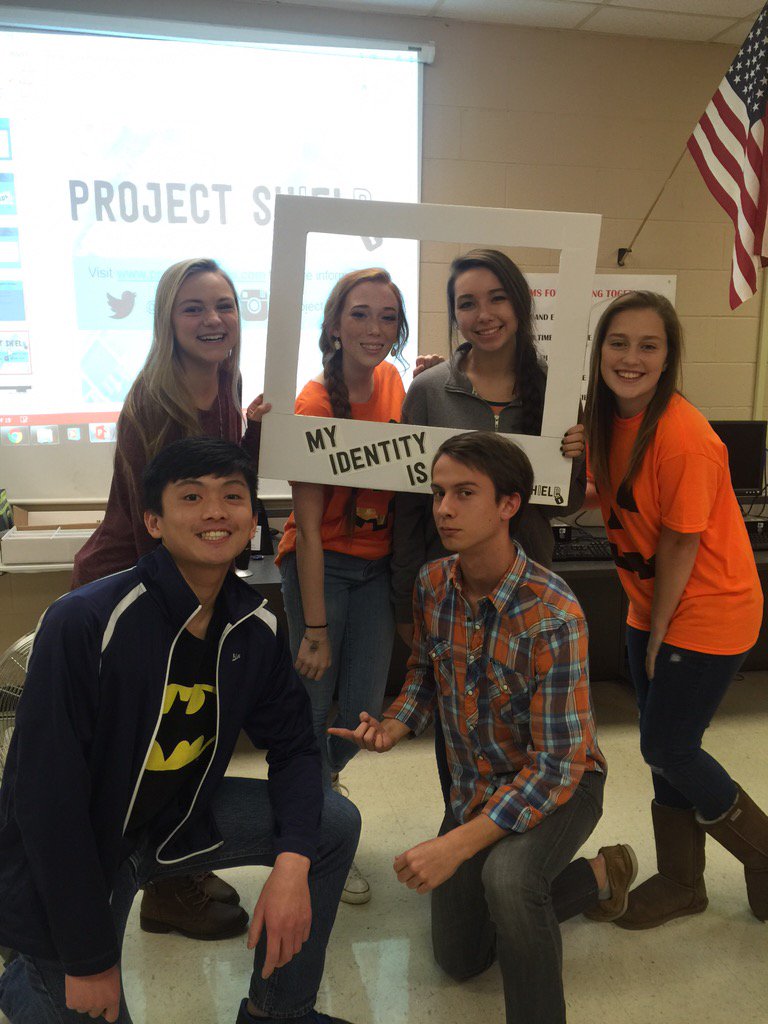 squawkmarketing's tweet photo. Thanks Shelby Cage, SCHS 4 presenting ur DECA project  @ShieldProject at MHMS. You are EPIC! 🔷 https://t.co/9ZneK7MMDP