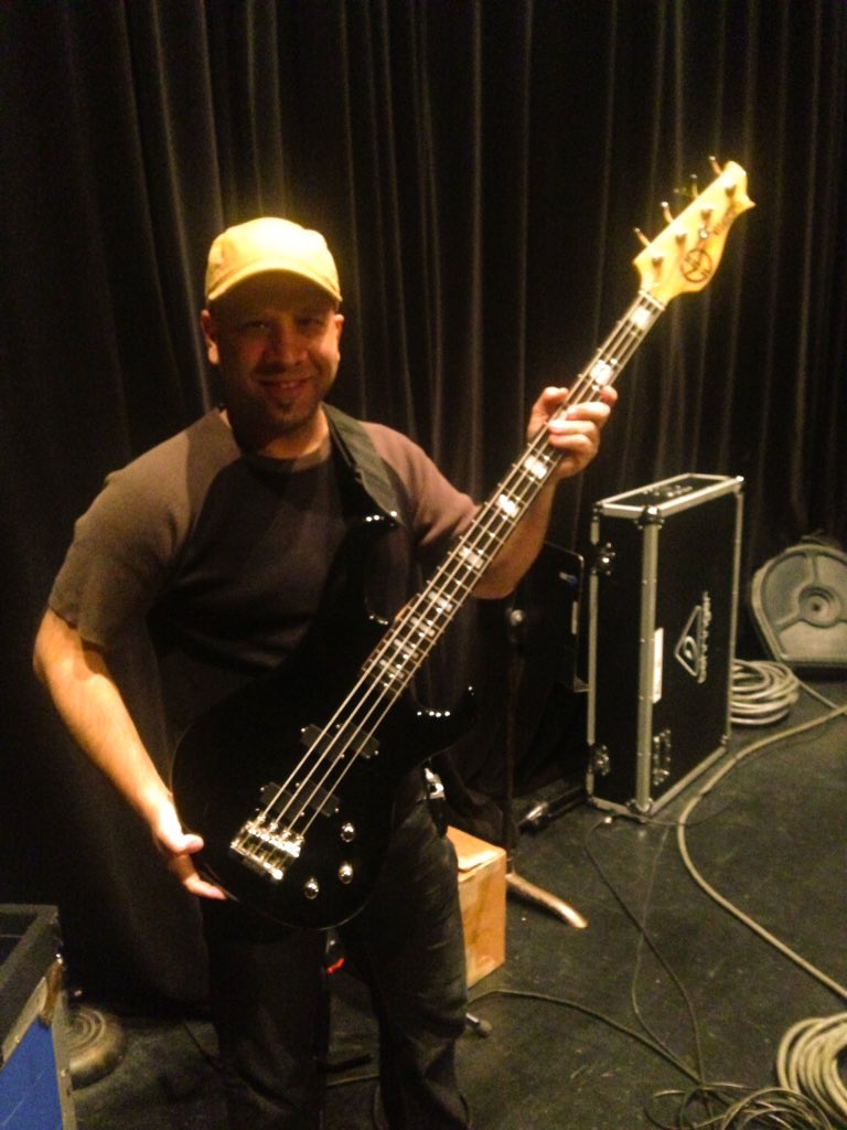 basspurpose's tweet photo. Thanks @ElectraGuitars for backing me in this Tour! Bringing  TampaBay w me #AlDiMoela #ElegantGypsyandMoreTour https://t.co/HX8vnr2Jwo