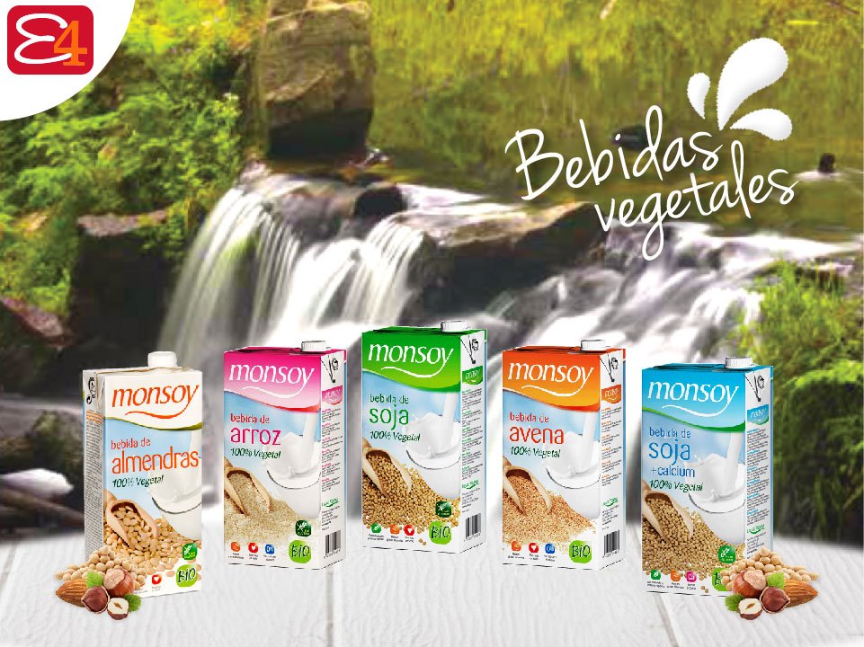 EQuatroCol's tweet photo. ¡Escoge tu bebida vegetal Monsoy preferida para alegrar tus mañanas! #bebidasvegetales #bebidas #monsoy https://t.co/cAdX6lyJnq
