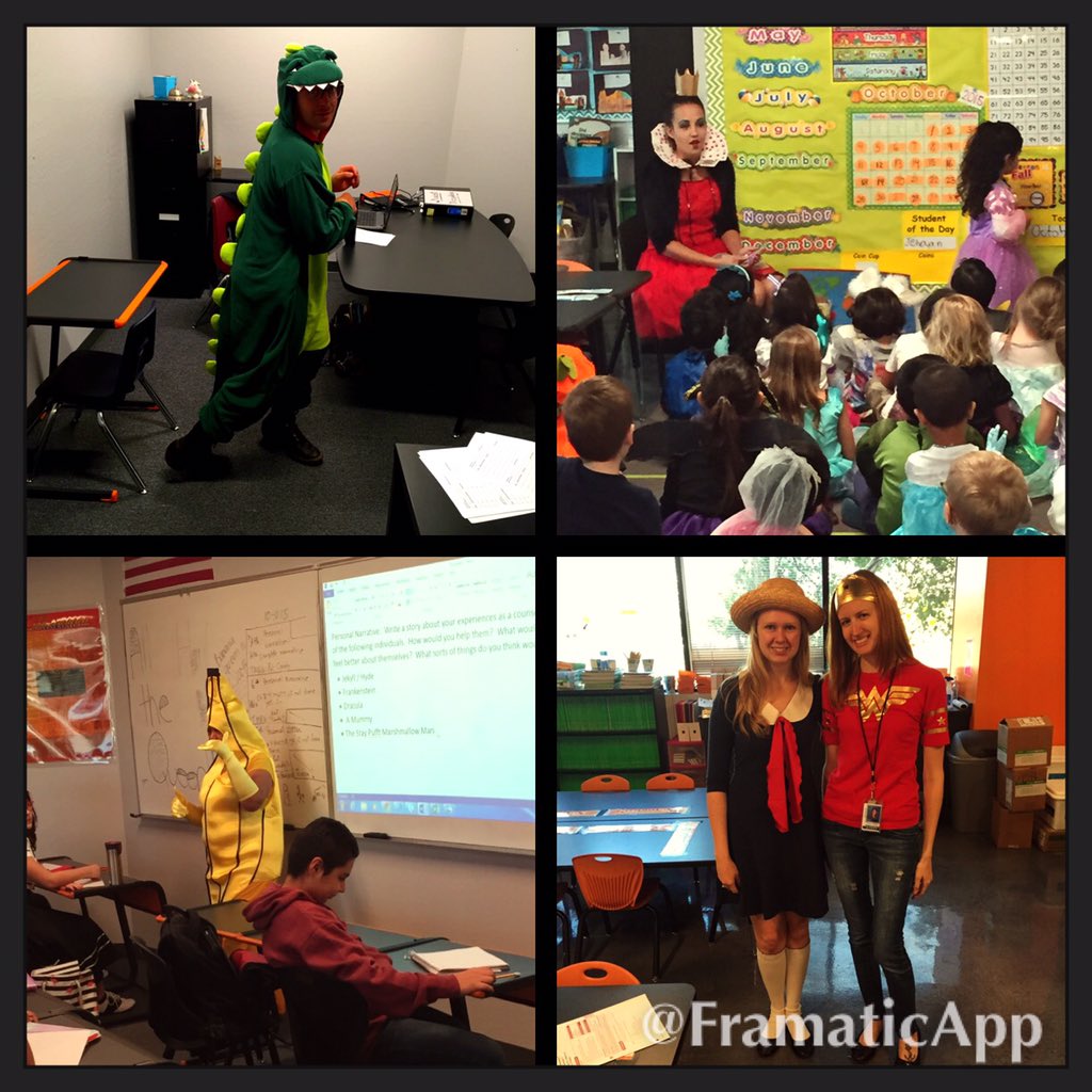 BASISPhxCentral's tweet photo. Ever seen a teaching banana? #thisishalloween #BASISLife #queenofhearts #Halloween #HalloweenCostumeContest https://t.co/pRsP98GorZ