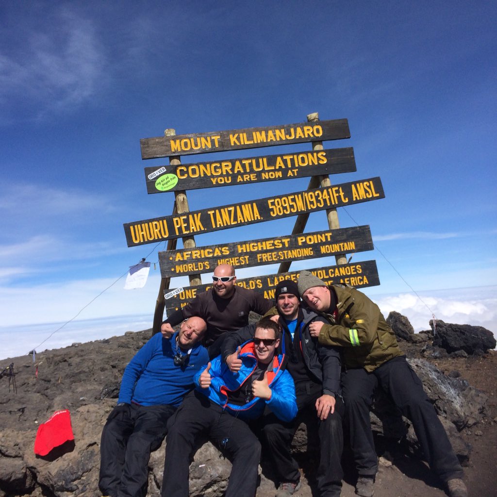 JonnyTuffpants's tweet photo. @PrincesTrust in memory of Nick Bonnie, Kili 2015 https://t.co/MfDQLzhbNf