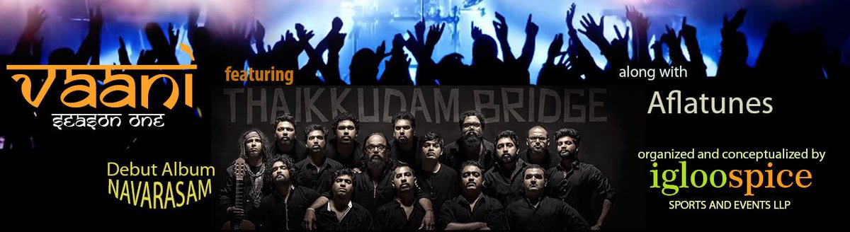 bookmyshow's tweet photo. #Mumbai let @thaikudambridge & the #Aflatunes take you on a journey of fusion music!
https://t.co/cNQDINthjj https://t.co/gXJDSrNYHx
