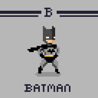 conejoconc's tweet photo. B is for Batman #pixelart #PixelABC :) Cc. @fire_tony https://t.co/Cz1WPGGrDR
