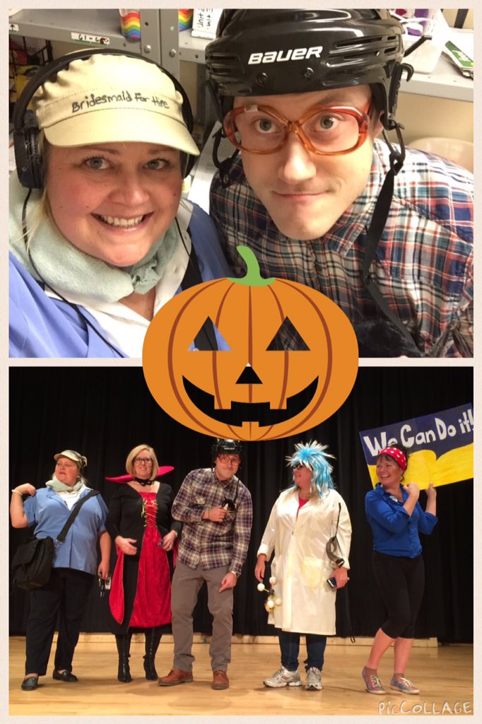EnglishGBDSS's tweet photo. Teacher costumes are the best @MSSMarauders! #bubbles #bridesmaids #mssrocks https://t.co/jWKBJ2zNoJ