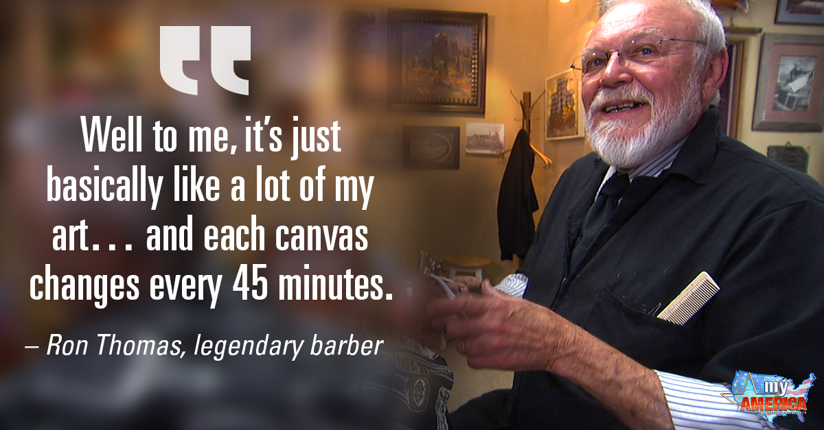 FoxNews's tweet image. Meet one of the best barbers in the country, today at 8:20a ET on @foxandfriends!