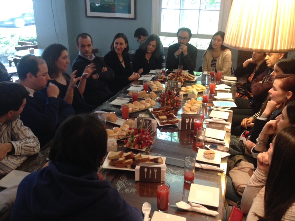 macapye's tweet photo. Estamos Desayunando con Carolina Echenique, emprendedora y creadora de Tika @UDD_cl https://t.co/V5yxsUbkxF