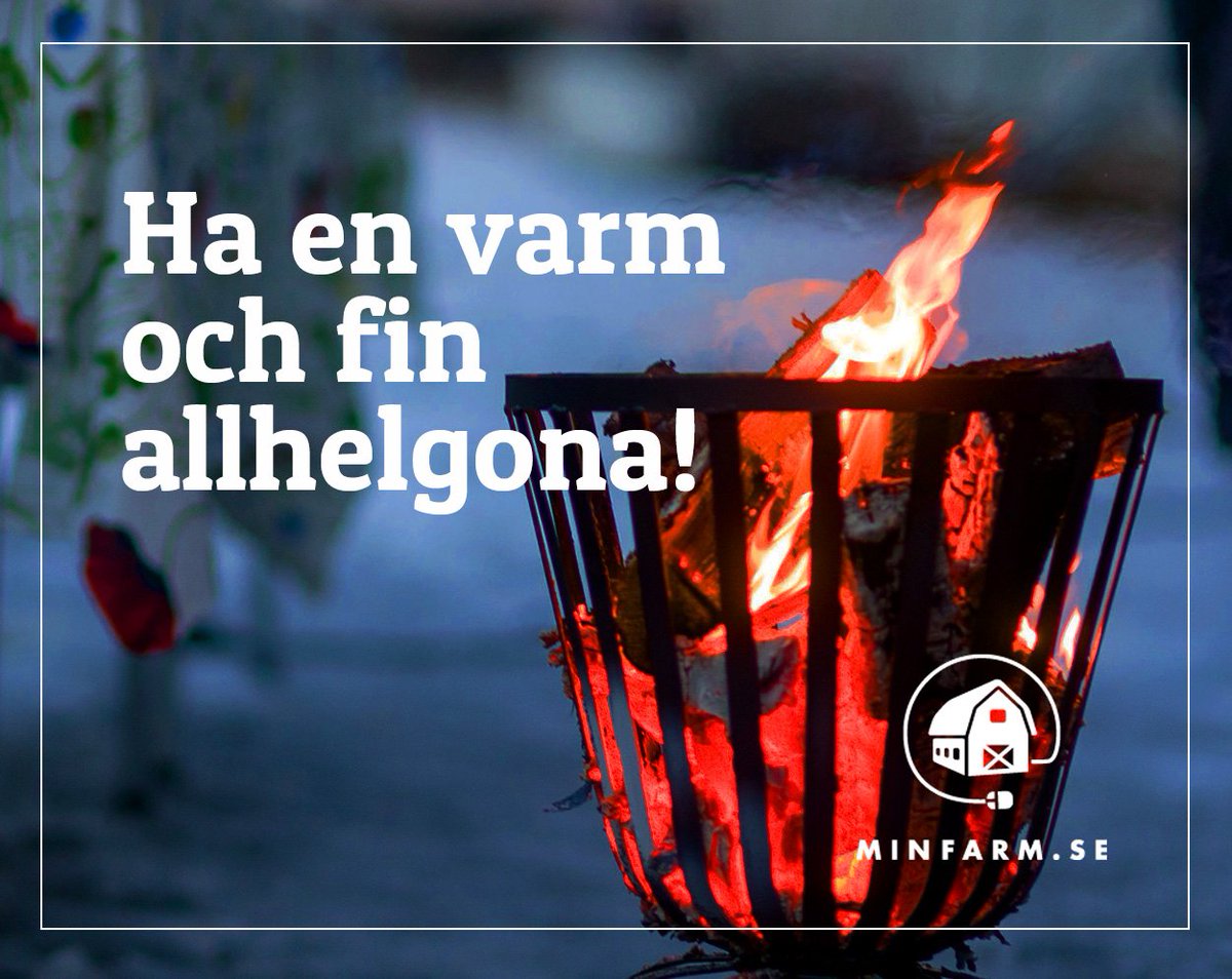 Min_Farm's tweet photo. Det känns lite kallt, på mer än ett sätt – desto större anledning att vi bryr oss om varandra. Ha en skön helg! https://t.co/69xWiF7WZm