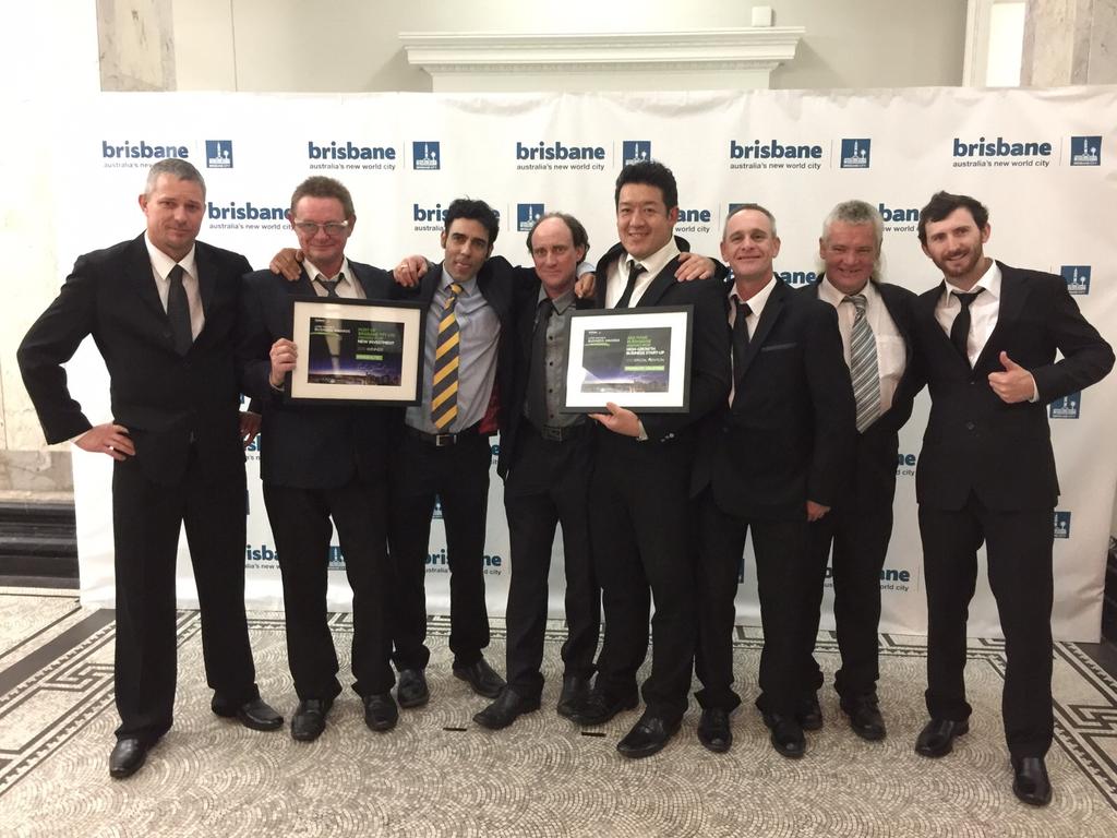 #LMBA2015   great to grab a Business award.  Great team of boys!