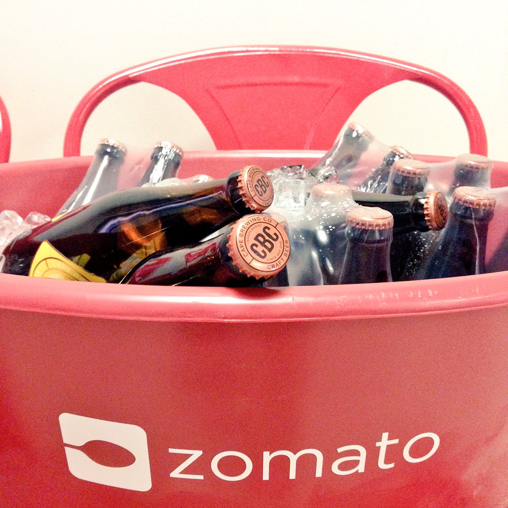 ZomatoSA's tweet photo. The goodies from @CapeBrewingCo are on ice... Who will be the lucky recipients of our #BeerDropOff today? https://t.co/iOhZADmdtE