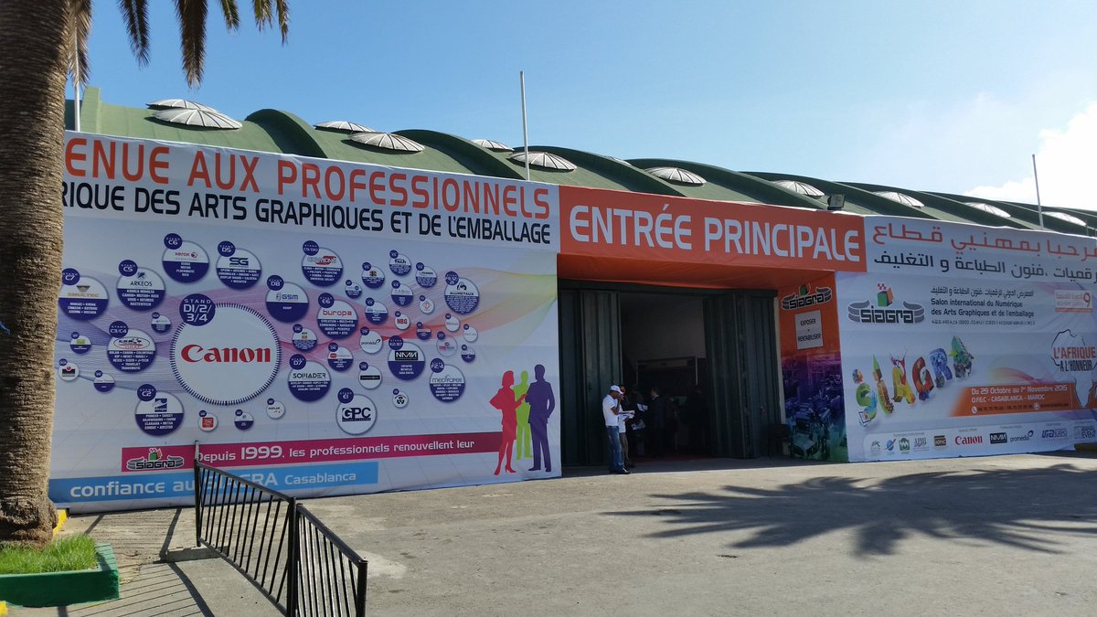 Safaaboubia's tweet photo. numericway au salon Siagra, way to go 💪 https://t.co/rSZD0egdpT