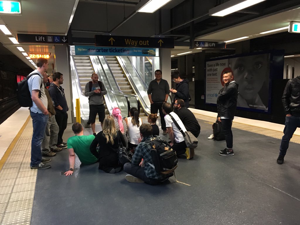 kylietimpani's tweet photo. Train conf is off the rails. #wd15 #perthed https://t.co/qOddeir5m6