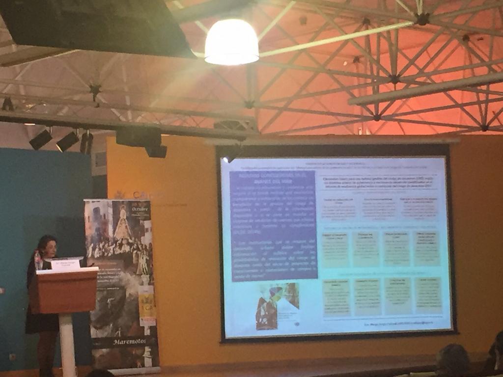 gemar_ieo's tweet image. Dra. #MargaZango de la Univ. #PabloOlavide habla sobre #Resilencia en #JornadasMaremotos #Cádiz #Andalucía