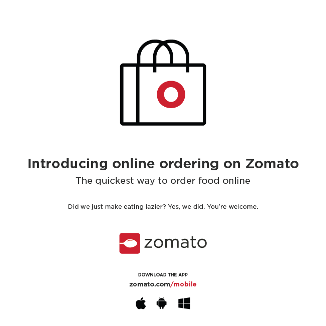 ZomatoSA's tweet photo. It's official - Zomato Online Ordering is LIVE in Johannesburg! What are you going to order for dinner? https://t.co/yxC6bHQkG2