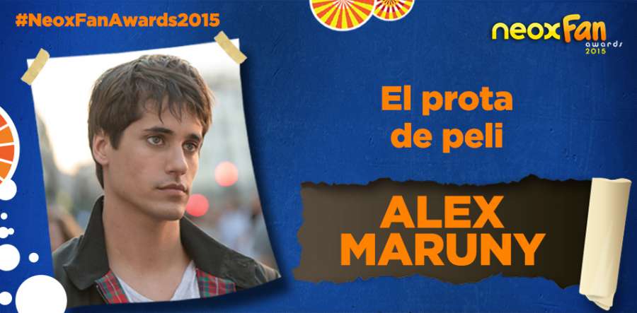 NeoxFanAwards's tweet photo. Alex Maruny, el 'prota de peli' por ‘El club de los incomprendidos’ ▶ https://t.co/AncNWfPvsm #NeoxFanAwards2015 https://t.co/lrM8LQhzan