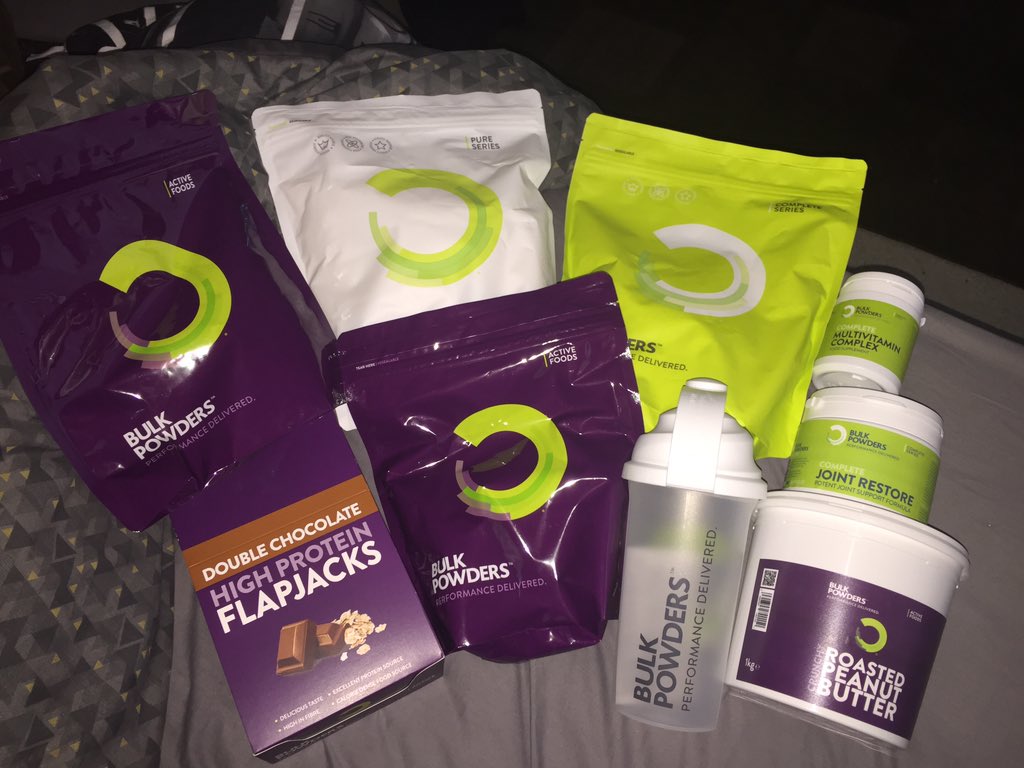 KMawer13's tweet photo. Super fast delivery! Cannot wait to dig in and get training!!! #TeamBulk #ProteinMachine 👍🏻💪🏻 @BulkPowders https://t.co/SQ6RKKjr5V
