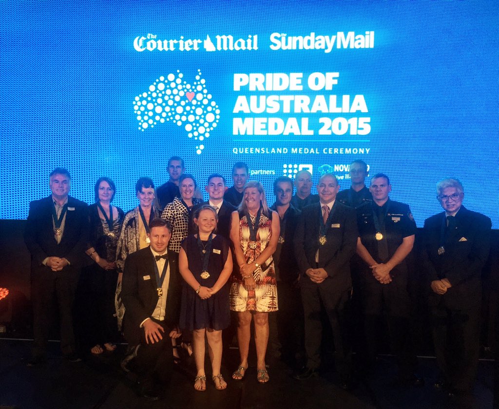 Congratulations to the extraordinary Queenslanders who are the 2015 Pride of Australia Medalists <a href="/prideofoz/">Pride of Australia</a>