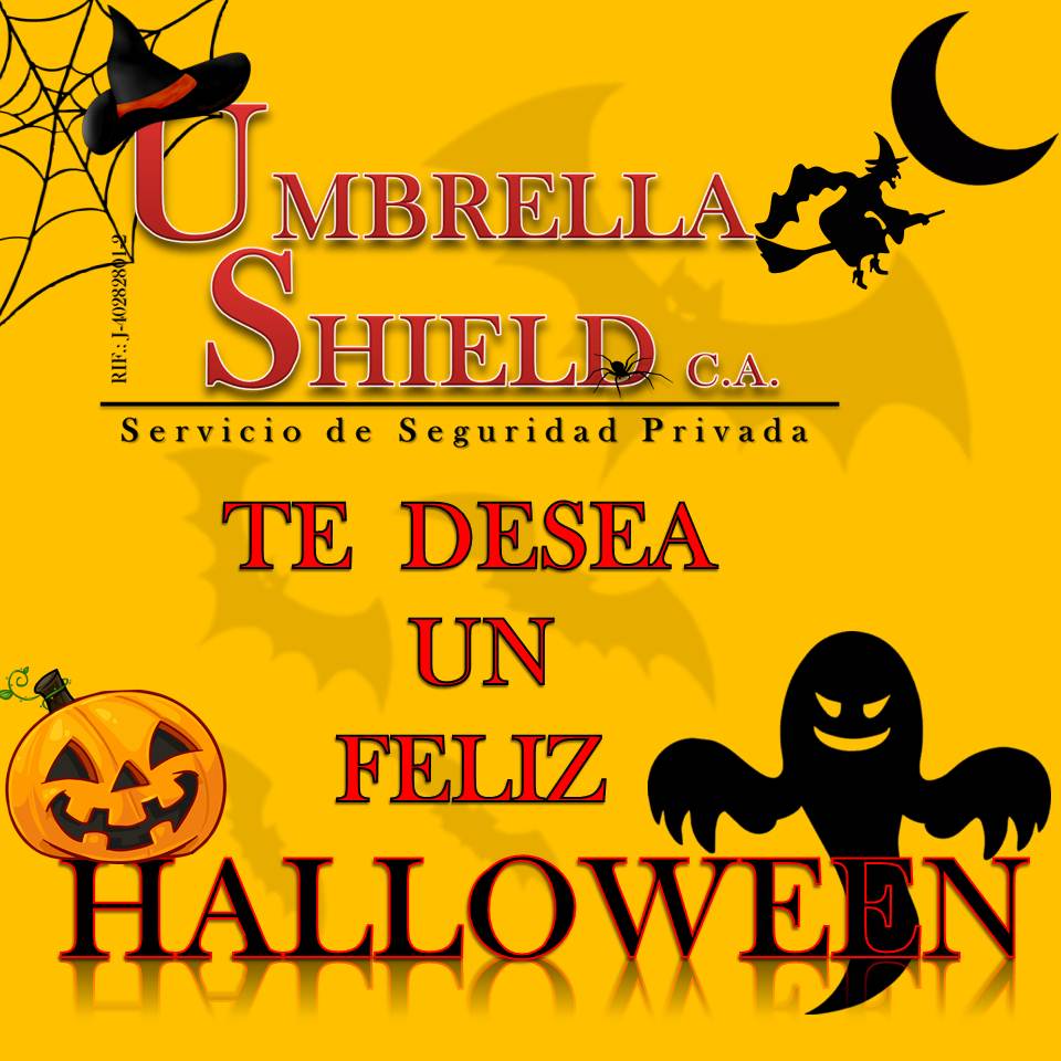 CA_Shield's tweet photo. Umbrella Shield Te Desea Felices Fiestas De Halloween !!! Uuuuuuuuuhhhh  🎃👻🍭🍬🎊 https://t.co/p02scp9Mpl