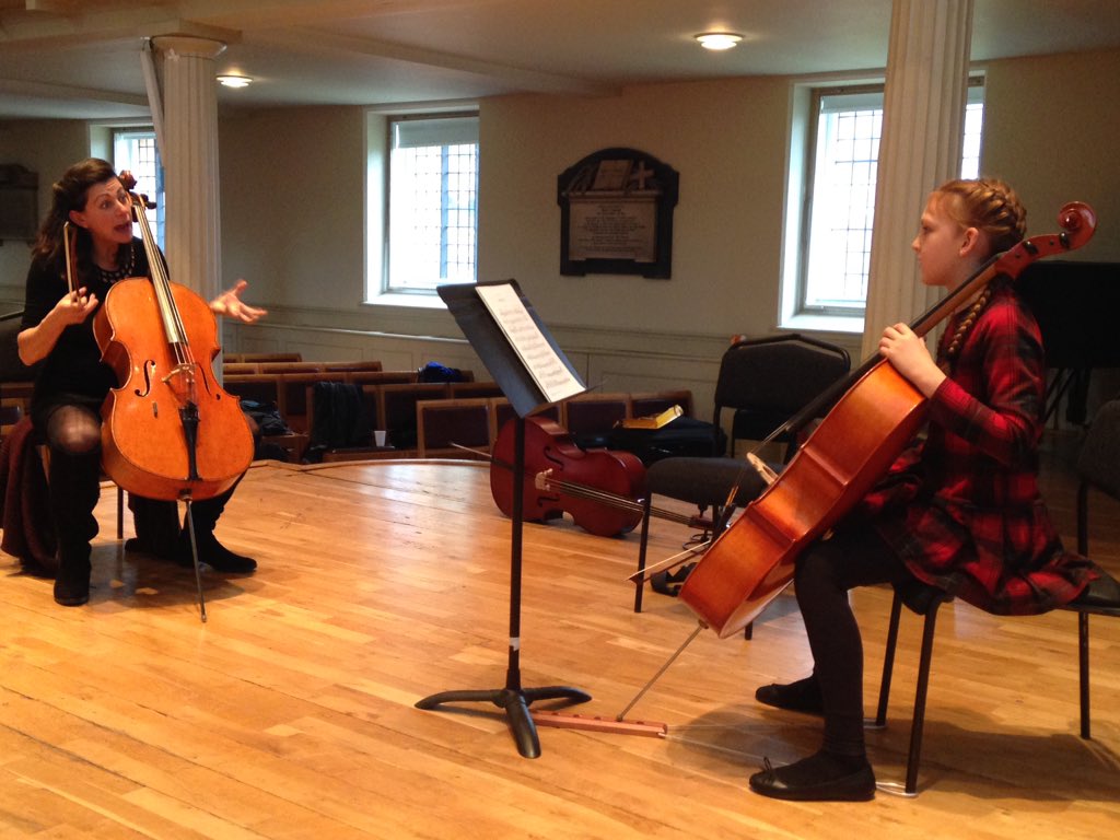 BishopstonF's tweet photo. Aurora had the amazing opportunity to play in a #masterclass with the wonderful #NatalieClein today! #StGeorges https://t.co/dwqvhCIb7e