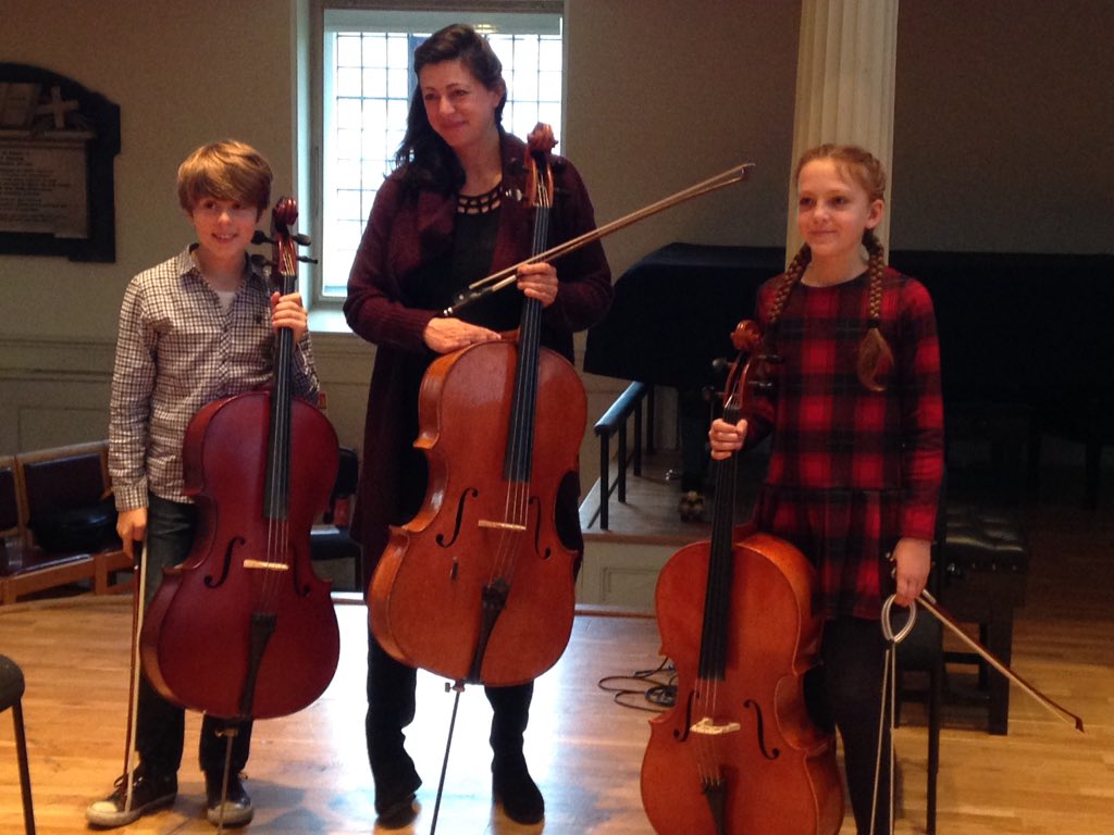 BishopstonF's tweet photo. Aurora had the amazing opportunity to play in a #masterclass with the wonderful #NatalieClein today! #StGeorges https://t.co/dwqvhCIb7e