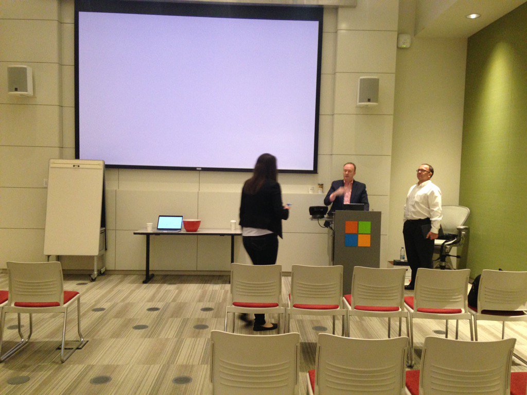 GregKligman's tweet photo. Getting ready for "Stop Losing Leads" at Microsoft. https://t.co/MLofLbRqZL